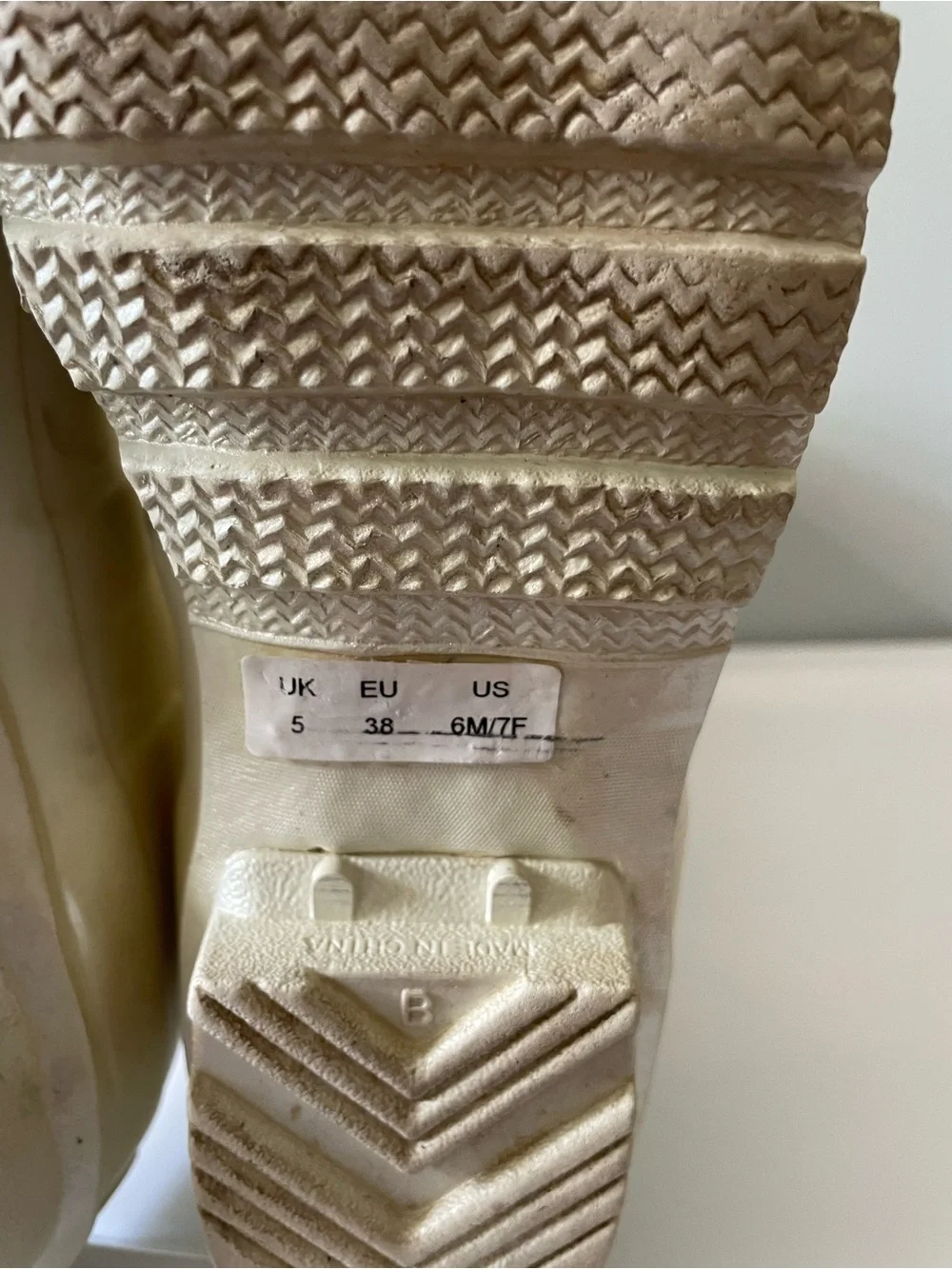 Hunter Orginial Gloss Rainboots - Pearl